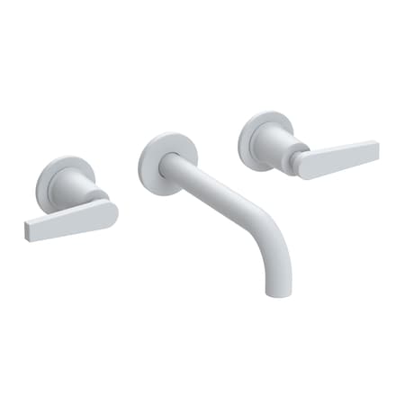 Newport Brass Wall Mount Lavatory Faucet in Matte White 3-2971-52